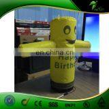 Popular Advertising Products USB Inflatable Mini Small Air Dancer / Yellow Inflatable Sky Dancer With Blower thumbnail-2