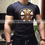 NHL Boston Bruins Body Building Gym Training T-Shirt thumbnail-1