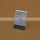 Antique Copper Engraved Custom Plastic Label Holder