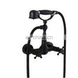 Black Telephone Handheld Rainfall Mixer Shower Set thumbnail-2