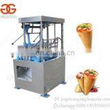 Commercial Semi Automatic Snow Soft Ice Cream Wafer Cone Maker Baking Making Machine Kono Pizza Cone Production Line for Sale