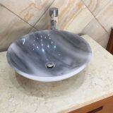 China White Marble Sinks,China White Marble Round Sinks, Marble Basins
