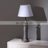 America Modern Customised Indoor Decoration Beautiful Woman Statue Resin Base Antique Table Lamps With Switch thumbnail-3