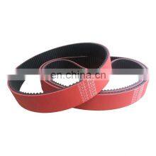 210L 25mm 10 mm Thick Red Rubber Coating Timing Belt thumbnail-4