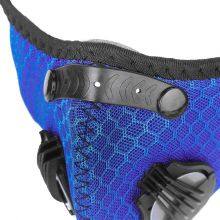Sports Mask Cycling Design City Activated Carbon Filter Anti Dust Bike Mask Breathable Mesh Bicycle Mask With Double Valve thumbnail-5