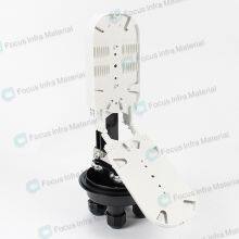 2 Inlets 2 Outlets Outdoor Aerial Dome Fiber Optical Splice Closure thumbnail-2
