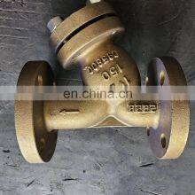 Y Type Strainer Manual Operation Mesh Copper B62 C95800 Body Materials Flange End thumbnail-2