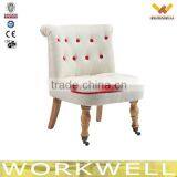 WorkWell White Antique Classic Children Chair Kw-D4047-2 thumbnail-1