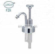 High Quality 1cc 2cc Dosage 33mm Brass Finished Glass Bottle Lotion Pump 24/400 Liquid Soap Pump Stopper thumbnail-1