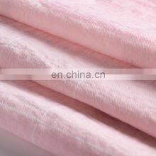 Wholesale Cheap Price Cotton and Linen Viscose Crinkle Cloth Fabric Price per Meter thumbnail-1