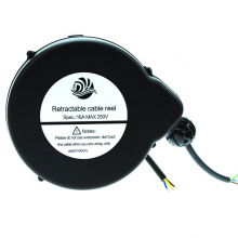 Retractable Cable Reel l Retractable Spring Loaded Cable Reel retractable power cord retractable extension earth reel