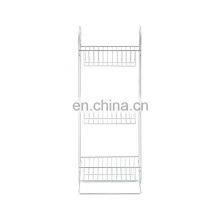 3-tier Bathroom Storage Organizer Shelf Telescopic Freestanding Rack thumbnail-1