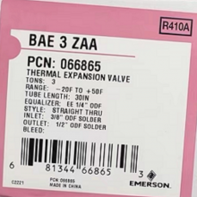 Air Conditioning Unit Refrigeration Accessories BAE3ZAA
