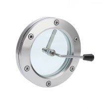 304 Stainless Steel Sanitary Sight Glass With Wiper Flange Sight Glass Steel Socket Weld Flange thumbnail-4