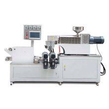 Lab Scale Small Plastic Cast Film Machine, TPU PE TPE Film Casting Equipment thumbnail-1