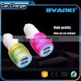 2016 Premium Aluminum Alloy 5V 2.4A Smart IQ Fast Charge USB Car Charger for Android Mobile Phone by Express Free Sample thumbnail-3