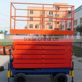 6m 300kg Excellent Quality Four Wheel Mobile Scissor Lift Platform thumbnail-4