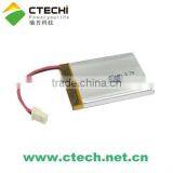 Rechargeable PL053450 Li-polymer Battery 3.7V for Electric Bicycles