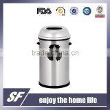 50L Stainless Steel Recycle Bin Garbage bins Waste Bin