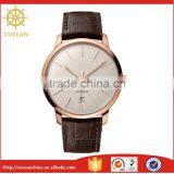 2016 Best Luxury Unusual Valentine Gifts For Him Genuine Leather Strap Watch Quality Choice thumbnail-1