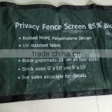 Unique trade mark printed balcony sun protection clothing / protection fence