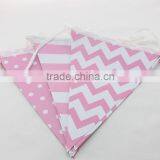 Chevron Paper Flag,birthday Party Flag,children's Day Party Banner All for Kids thumbnail-3