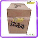 Strong Structure Cardboard Imitative Wood Holiday Gift Packing Box thumbnail-3