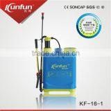 16L Plastic Kunfun Sprayer for Farm Use