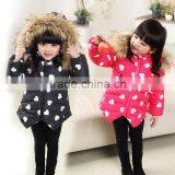 2015 New Model Velvet Winter Child Clothes for Girl Wear Snow Weather Down Jacket Wholesale Spot Winter Coat Kids(ulik-J022) thumbnail-1