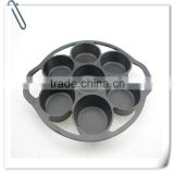 Factory wholesale food safety cast iron grill pan