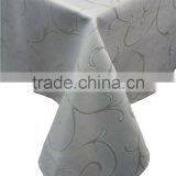 Hot Sale 100% Polyester Custom Jacquard Design Polyester Tablecloth