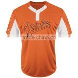 Superior Quality New Design Custom Two Button Placket and Embroidery Baseball Jerseys thumbnail-3