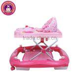 Modern Easy Steer Music & Lights Luxury 8 Wheels Jeep Baby Walker thumbnail-4