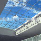 Ceramic-fritted Glass Skylight Curtain Wall System