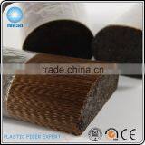 Undulated / Wave / Waved/ Crimp / Crimped / Curve / Curved Polyester PET Broom Fiber / Filament / Monofilament / Hair / Bristle