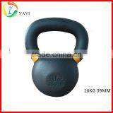Weightlifting Black Cast Iron Competition Weight Kettlebell thumbnail-4