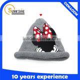 Winter Knitted Wool Hat Knitted Kids Wool Hats Baby Hats Wholesale thumbnail-6