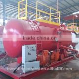 portable water well drilling equipment solid control oil mud tanks