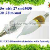 Hot Sale 5w Led Candle Bulb for Crystal Lighting thumbnail-1