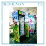 Supermarket Single Door Commercial Display Freezer thumbnail-3
