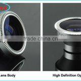 2015 Hot Products for Phone Accessory! Magnetic 3 in 1camera Lens Wide Angle+ Macro+ Fisheye Lens Camera Lens for Mobile Phone thumbnail-2