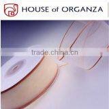 Golden Edge Organza Ribbon thumbnail-1