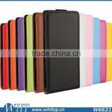 Fancy Cell Phone Case Magnetic PU Leather Vertical Flip Case for Sony Xperia Z4 thumbnail-1