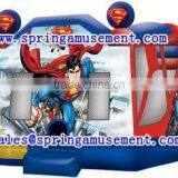 Kids Bouncy Castle of Superman, Inflatable Combo, Inflatables SP-C4021