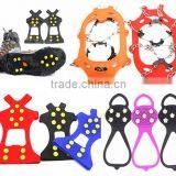 Camping Equipment 8/10/12/14/18 Tines Teeth Stainless Steel Seamless Welding Anti-slip Snow Shoes Ice Rubber Climbing Crampons thumbnail-6