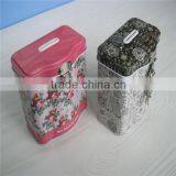 Retro Style Metal Tin Piggy Bank With Lock and Key