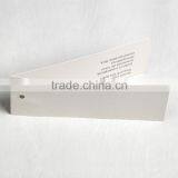 China Clothing Folded Paper Hang Tag for Men 's Suit thumbnail-3
