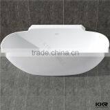 Pure White Dongguan Freestanding Bathtub Acrylic Solid Surface Bath Tubs thumbnail-4