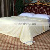 Imitated Silk bed sheet set 100% Mulberry Silk Jacquard Bedding Set china