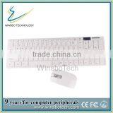 2014 New Wireless Bamboo Keyboard and Mouse / Smart tv With Wireless Mouse and Keyboard/ Wireless Keyboard for Smart tv
